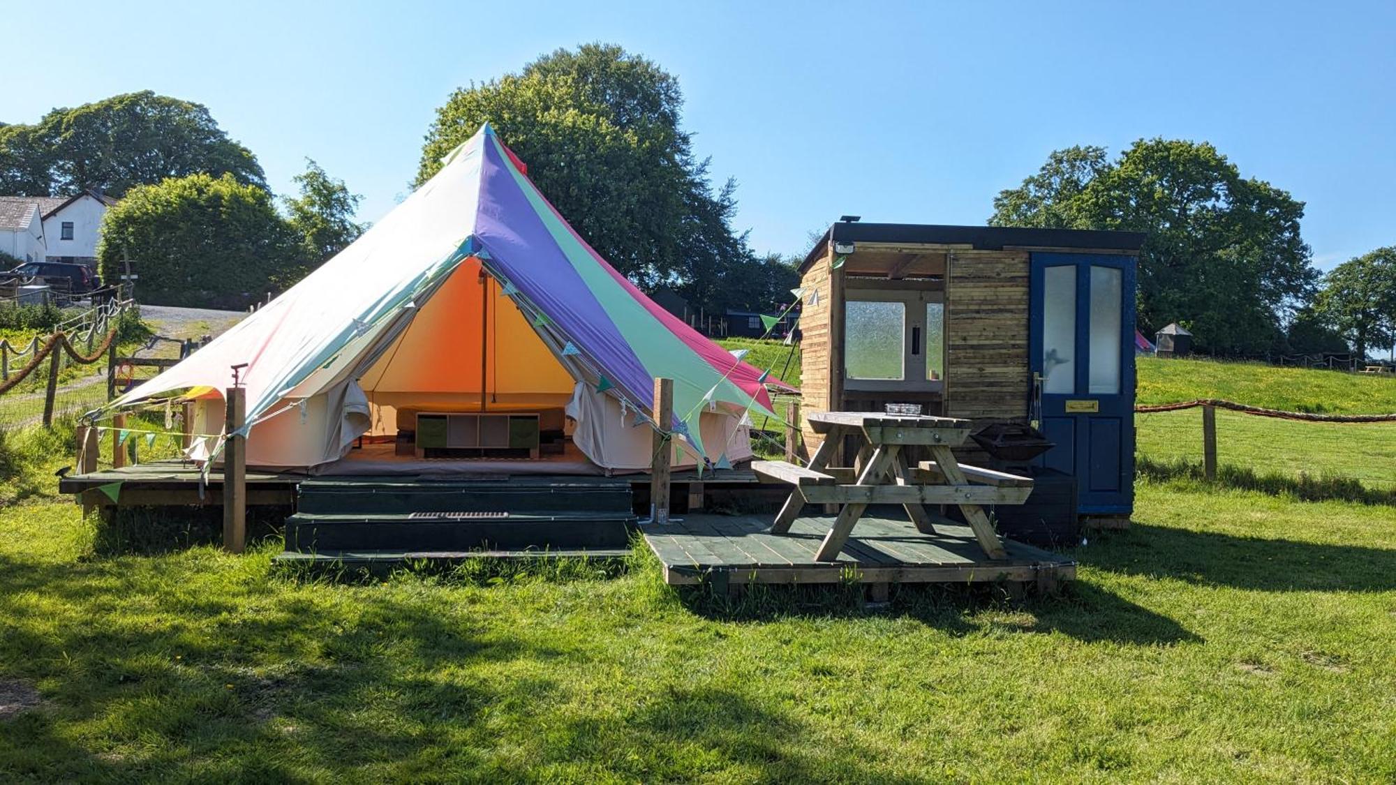 Belle Village, Non Electric ,Rent A Bell Tent, Bedding Not Supplied Narberth Exterior photo