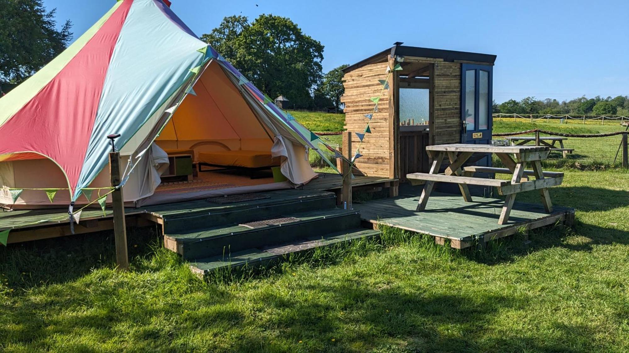 Belle Village, Non Electric ,Rent A Bell Tent, Bedding Not Supplied Narberth Exterior photo