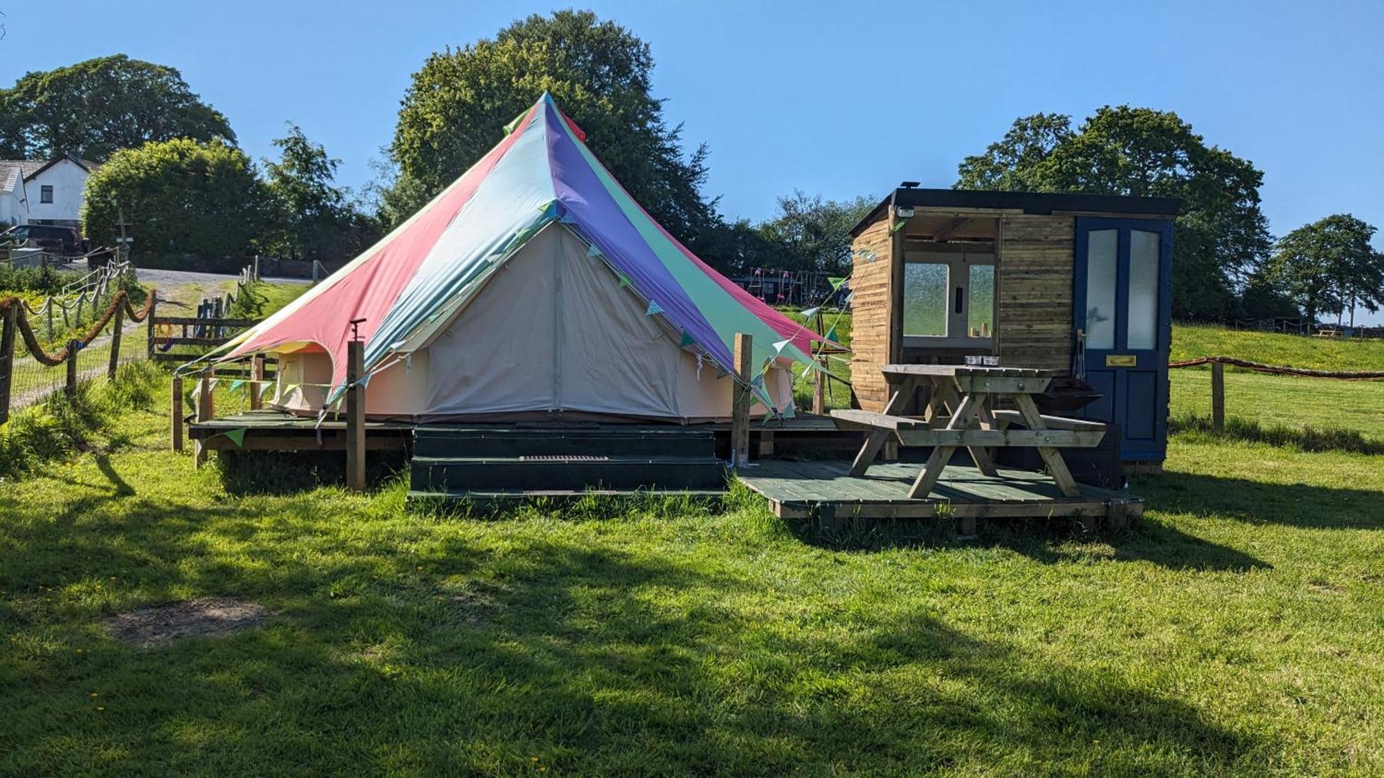 Belle Village, Non Electric ,Rent A Bell Tent, Bedding Not Supplied Narberth Exterior photo